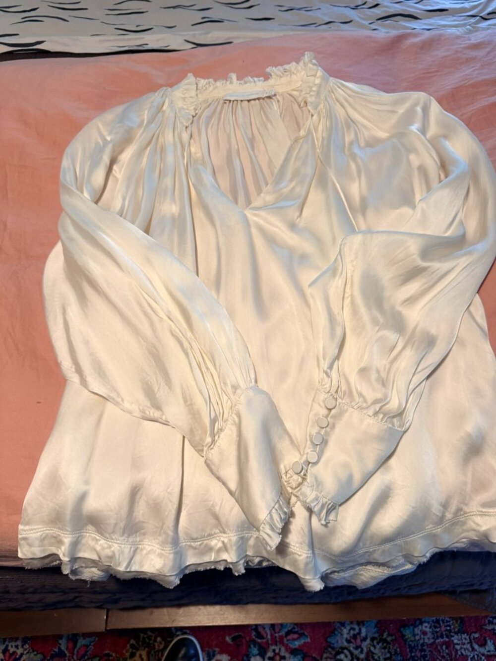 Jonathan Simkhai silk blouse